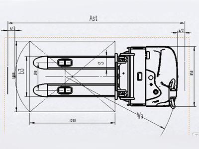 Apiladora eléctrica 1500kg XEB 